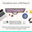 Rato &Oacute;ptico Logitech MX Master 4 Advanced Wireless 8000DPI Offwhite image number null