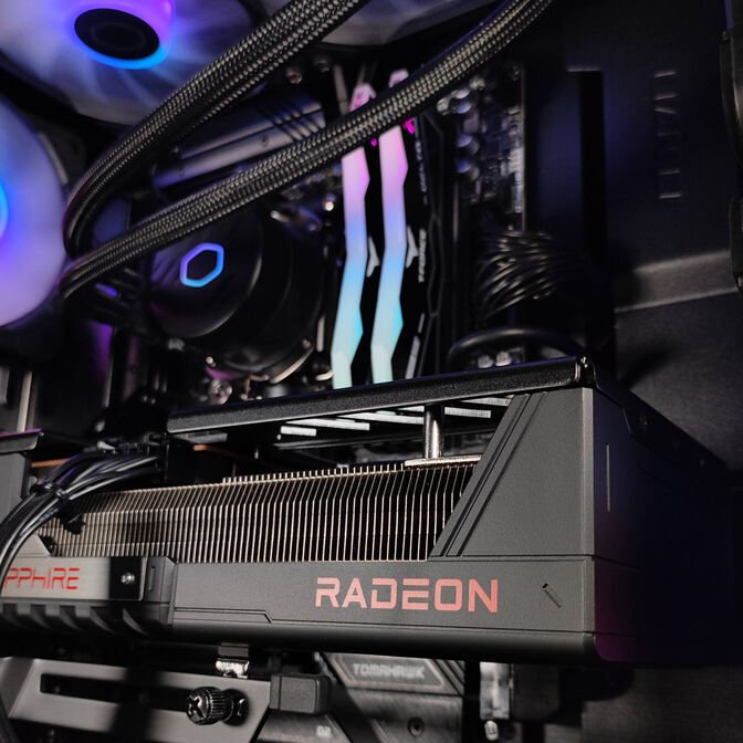 Computador King Mod Gamer-PC Ryzen 7 7800X3D 32GB DDR5 1TB RX 9070 XT WiFi W11 image number 6