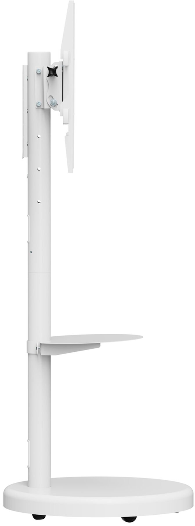 Suporte M&oacute;vel de Ch&atilde;o Ewent EW1550 Heavy-Duty Mobile TV Floor Stand 37" - 86" Branco image number 3