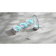 Water Cooler CPU Fractal Design Radius 360 RGB Branco image number null