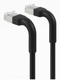 Cabo de Rede Ewent IM1316 CAT.6a U/FTP Slim Flex&iacute;vel 100% Cobre 0.5m Branco