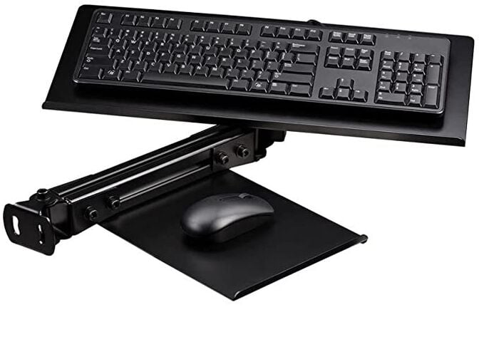 Suporte Next Level Racing GT ELITE Mouse & Keyboard Tray Preto image number 1