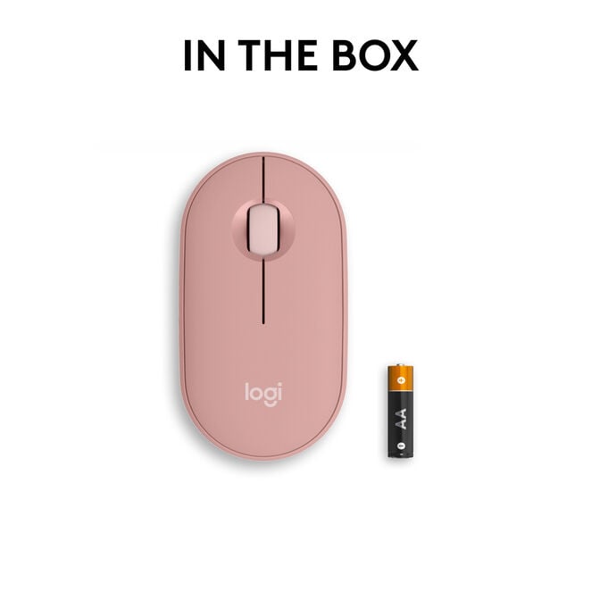 Rato Logitech Pebble 2 M350s Bluetooth Tonal Rose image number 9
