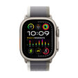 Smartwatch Apple Watch Ultra 2 GPS + Cellular 49mm Titanium Case com Green/Grey Trail Loop  (S/M) image number null