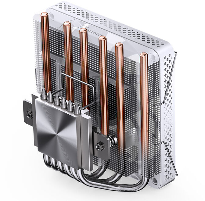 Cooler CPU Jonsbo HP-600 ARGB LS White 120mm image number 6