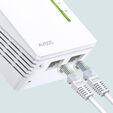 Powerline TP-Link TL-WPA4221 KIT AV600 Homeplug AV Fast Ethernet Wi-Fi 300Mbps image number null