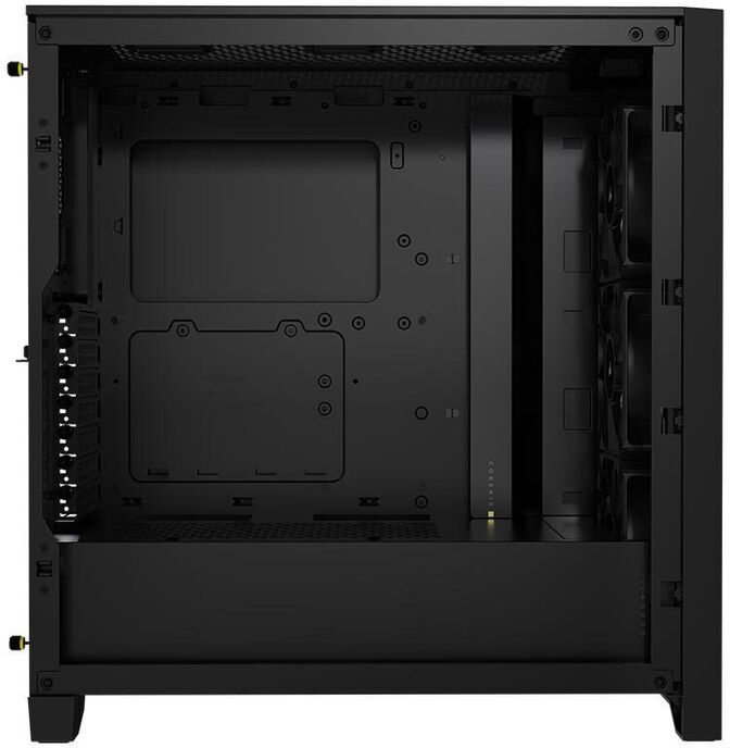 Caixa ATX Corsair iCUE 4000D Airflow RGB Preto Vidro Temperado image number 4