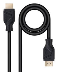 Cabo HDMI V2.1 Nanocable CCS, A/M-A/M, Preto, 3 M