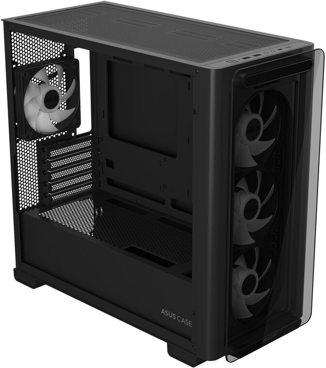 Caixa Micro-ATX Asus A23 Plus ARGB Preta image number 6