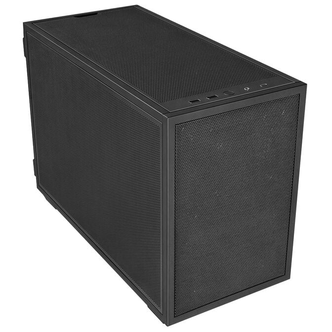 Caixa Micro-ATX Lian Li x Dan Cases B4 Preta image number 1