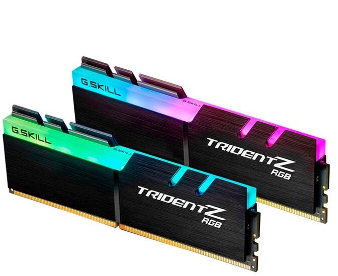 G.Skill Kit 16GB (2 X 8GB) DDR4 3600MHz Trident Z RGB Black CL16 image number 0