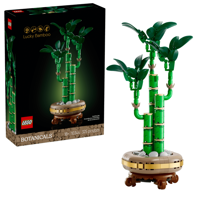 LEGO Botanicals: Bambu da Sorte, 325 Pe&ccedil;as (10344) image number 0