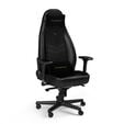 Cadeira noblechairs ICON Real Leather - Preto image number null