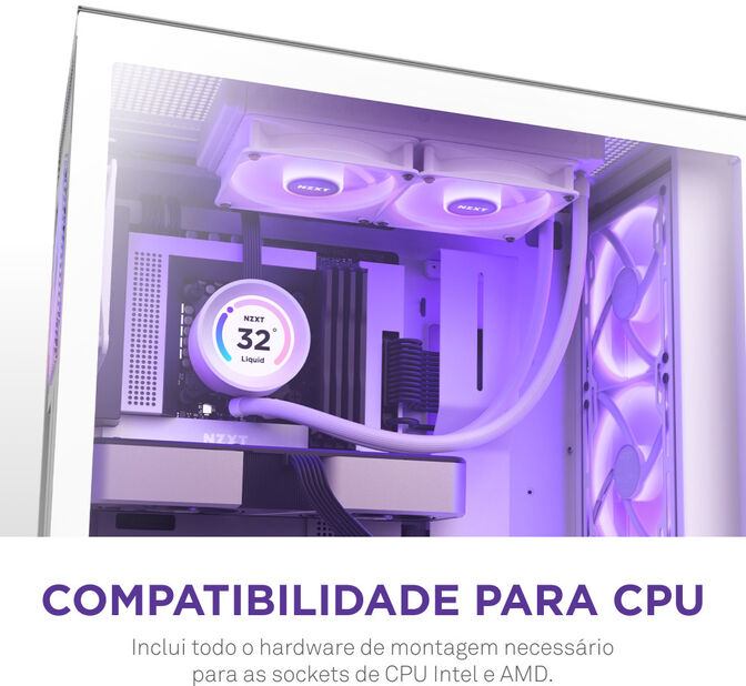 Water Cooler CPU NZXT Kraken Elite 280 RGB Branco image number 10