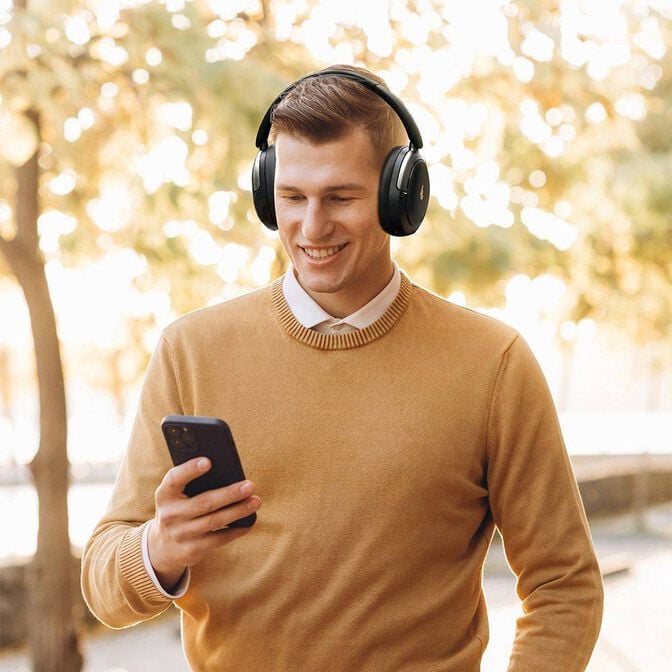 Headphones Edifier Atom Max ANC Bluetooth Pretos image number 4