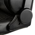 Cadeira noblechairs EPIC Real Leather - Preto image number null
