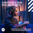 Headset Logitech Astro A20 X Lightspeed Wireless/Bluetooth Preto image number null