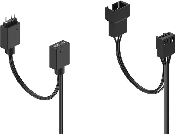 Ventoinha Fractal Design Aspect 12 120mm PWM RGB Preta (3 Pack) image number 4