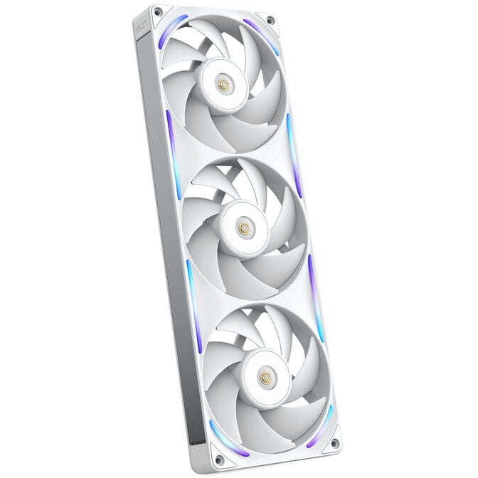 Ventoinha NZXT F360x Perfomance RGB 120mm - Single-Frame Brancas - Tripla Vento&iacute;nha 120mm (360mm) image number 0