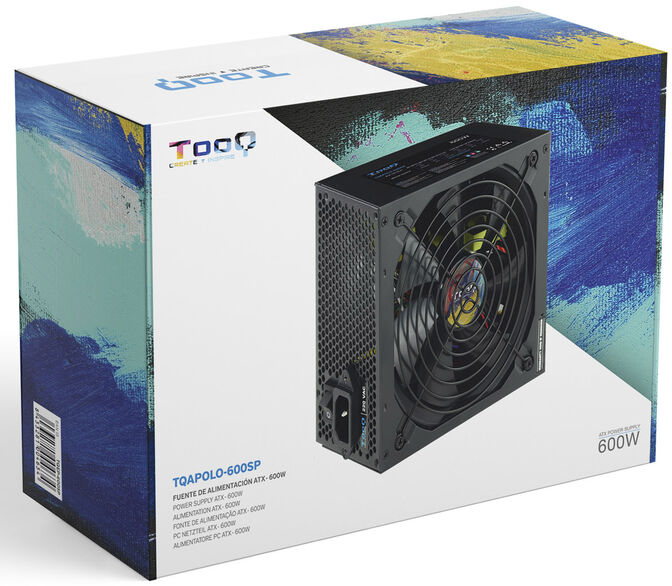 Fonte de Alimenta&ccedil;&atilde;o Tooq 600W PFC Activo image number 4