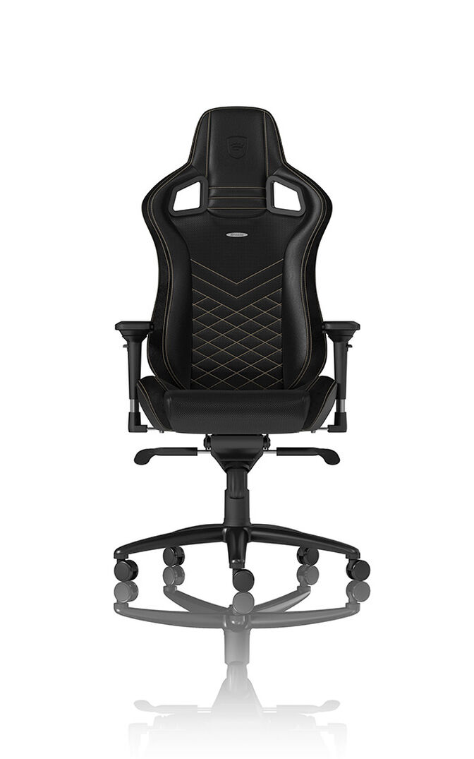 Cadeira noblechairs EPIC - Preto / Dourado image number 4