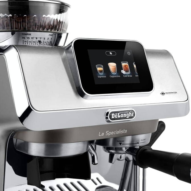 M&aacute;quina de Caf&eacute; Manual DeLonghi La Specialista Touch EC9455.M 1450W 15 Bar Metal image number 14