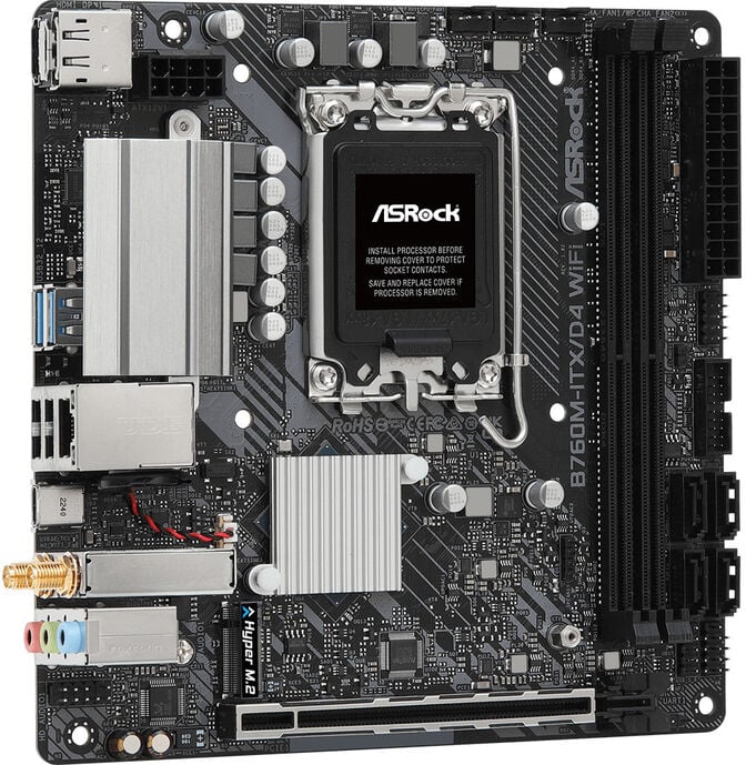 Motherboard ASRock B760M-ITX/D4 WiFi image number 3