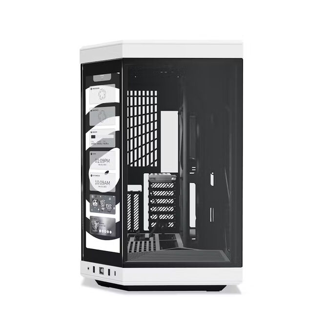 Caixa ATX Hyte Y70 Touch Vidro Temperado Preto/Branco image number 1