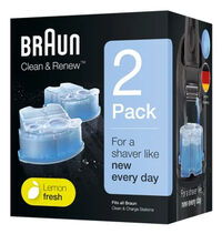 Recargas de Limpeza Braun Clean & Renew CCR 2 Pack 2 Unidades