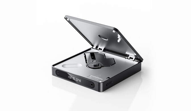 Leitor CD FiiO DM13BT Bluetooth Preto image number 1