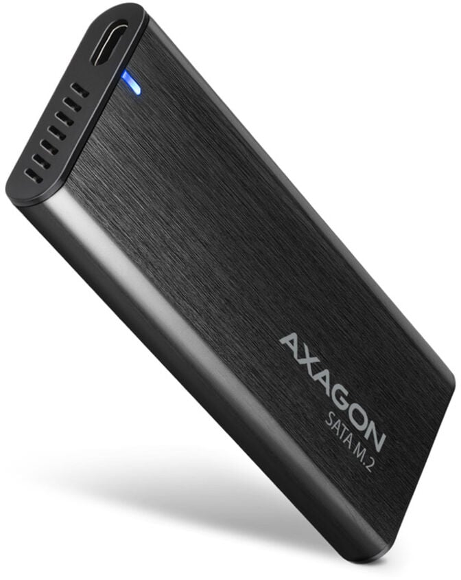 Caixa Externa AXAGON EEM2-SBC para M.2/SSD USB-C 3.2 Gen2 - Preto image number 0