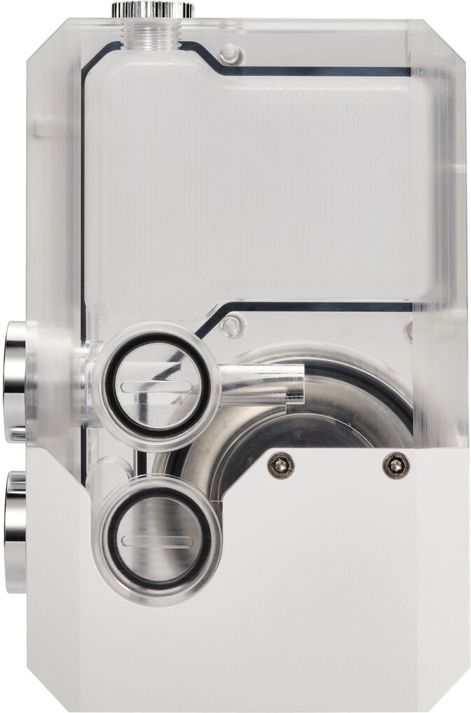 Reservat&oacute;rio + Bomba Phanteks Glacier EZ-Fit D5 140 - Branco image number 0