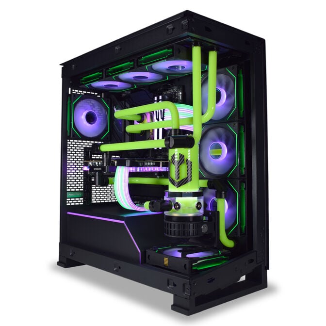 Computador King Mod Liquid-PC Ryzen 7 9850X3D 64GB DDR5 2TB RTX 5080 WiFi W11 V3 image number 1