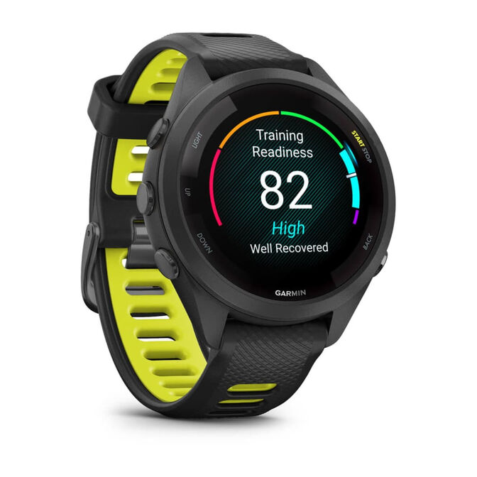 Smartwatch Garmin Forerunner 265S 42mm Preto/Amarelo image number 2