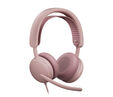 Headset Logitech Zone Wired 2 for Business USB-C ANC Rosa image number null