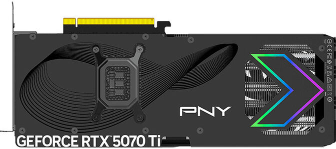 Gr&aacute;fica PNY GeForce&reg; RTX 5070 Ti Gaming RGB Triple Fan OC 16GB GDDR7 DLSS4 image number 8