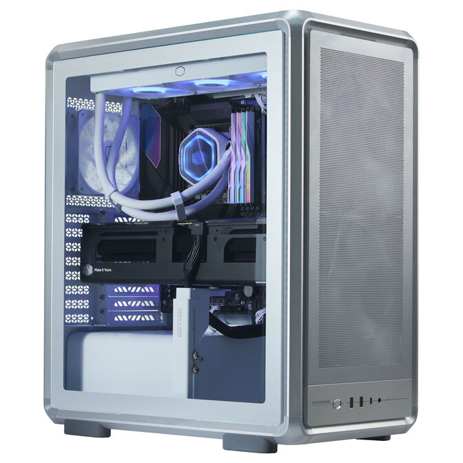 Water Cooler CPU Cooler Master MasterLiquid ATMOS II Pixel Led ARGB 360mm Branco image number 4