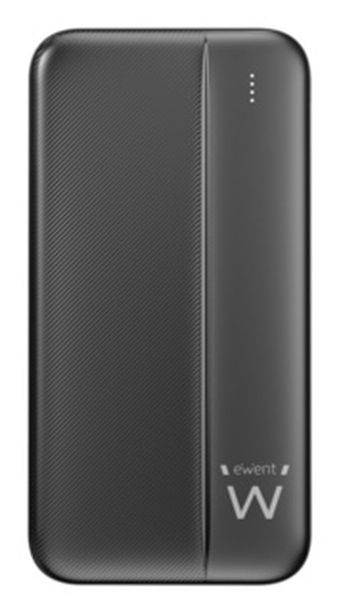 Powerbank Ewent EW1161 10000mAh Thin PD 22.5W Fast Charging Preta image number 1