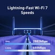 Router de Viagem GL.iNet GL-BE3600 Slate 7 Wireless BE3600 Wi-Fi 7 Dual Band image number null