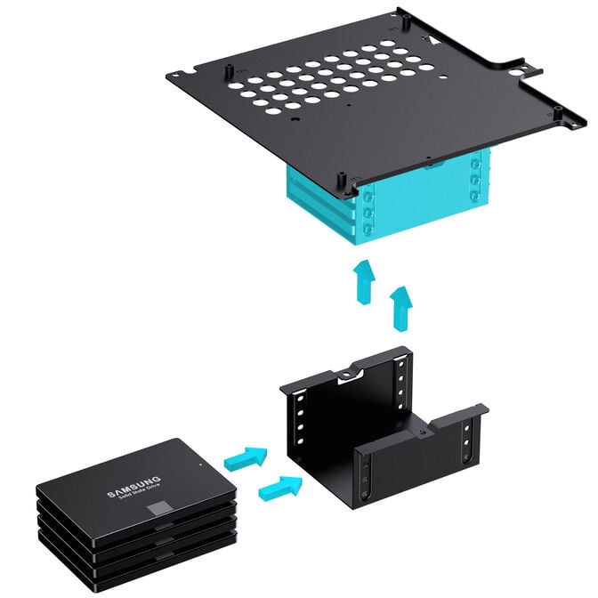 Caixa Mini-ITX Jonsbo N10 Preto image number 13