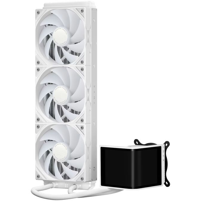Bundle Caixa ATX Phanteks Evolv Series X2 Branca DRGB + AIO TRYX Panorama SE 360mm image number 7