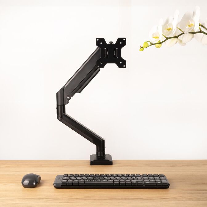 Suporte de Mesa Tooq Tilt e Girat&oacute;rio 13" a 34" Max. 10kg Preto image number 2