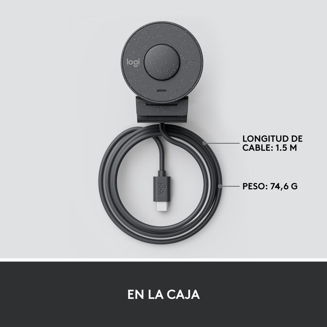 Webcam Logitech Brio 300 Full HD 1080p USB Type-C image number 13
