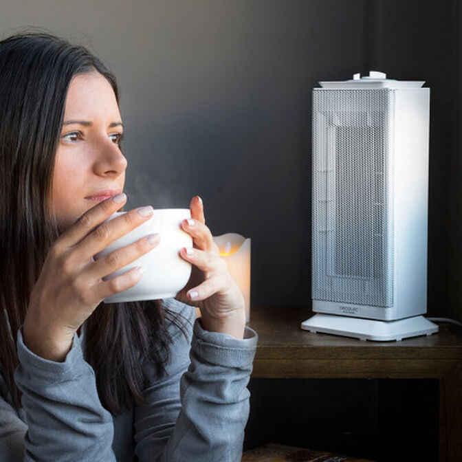 Aquecedor Cer&acirc;mico Cecotec ReadyWarm 6250 Ceramic Sky Style 2000W image number 3