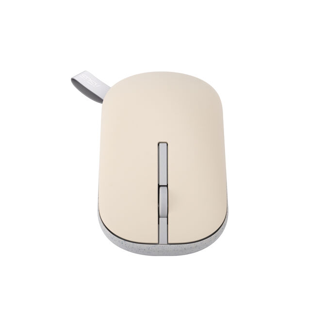 Rato Asus Marshmallow MD100 Bege / Verde Wireless image number 2