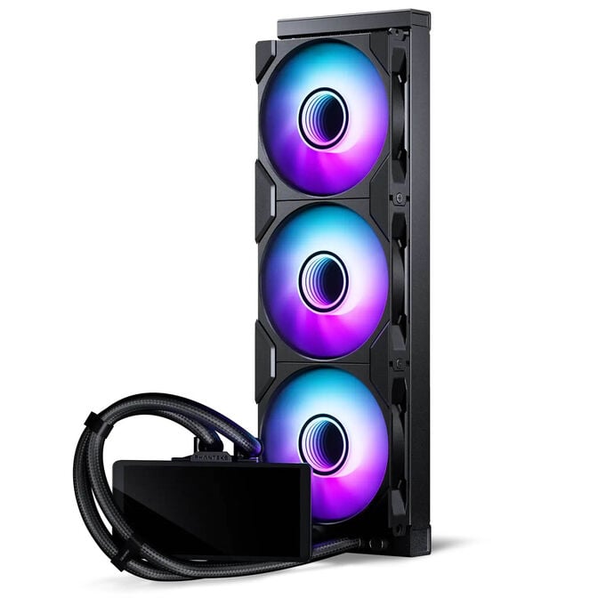 Water Cooler CPU Phanteks Glacier One 360M25 Gen 2 LCD DRGB Preto - 360mm image number 1