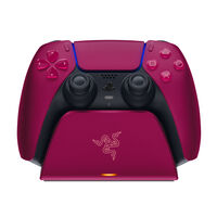 Suporte de Carregamento Razer Universal Quick Charging Stand para PlayStation 5 Cosmic Red