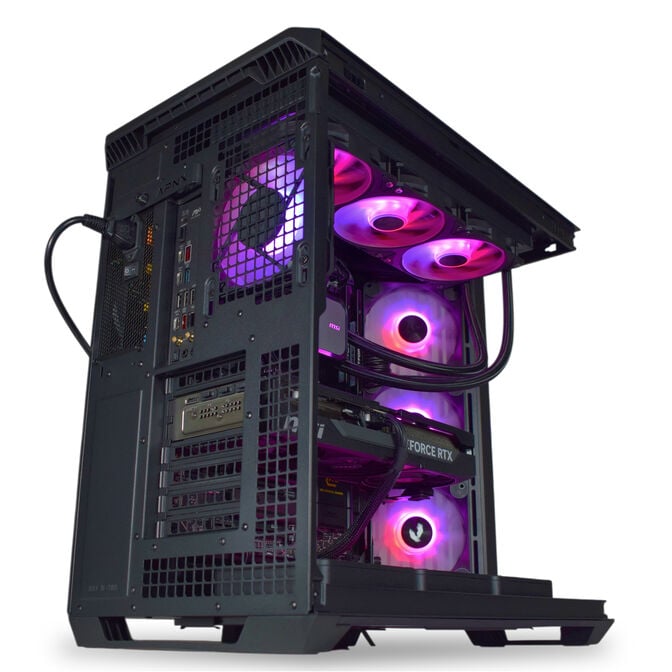 Computador King Mod Gamer-PC Ryzen 7 7800X3D 32GB DDR5 2TB RTX 5070 Ti WiFi W11 image number 3