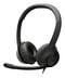 Headset Logitech H390 USB-C Preto