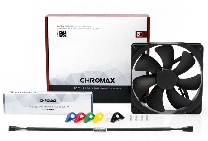 Ventoinha Noctua NF-A14 PWM Chromax (Swap) 140mm image number 3